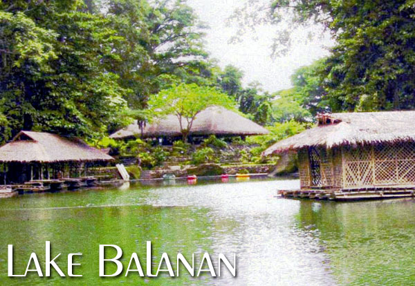 Lake Balanan in Siaton, Negros Oreintal, Philippines